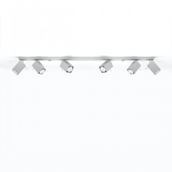 Ceiling lamp MERIDA 6L grey