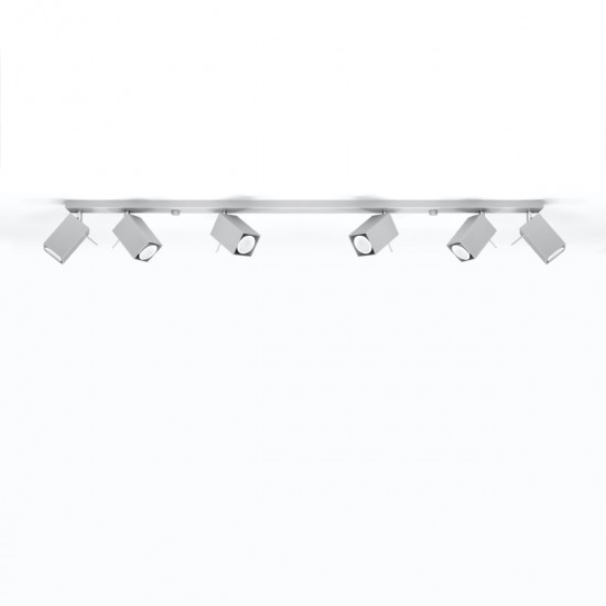 Ceiling lamp MERIDA 6L grey