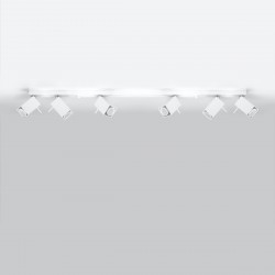 Ceiling lamp MERIDA 6L white