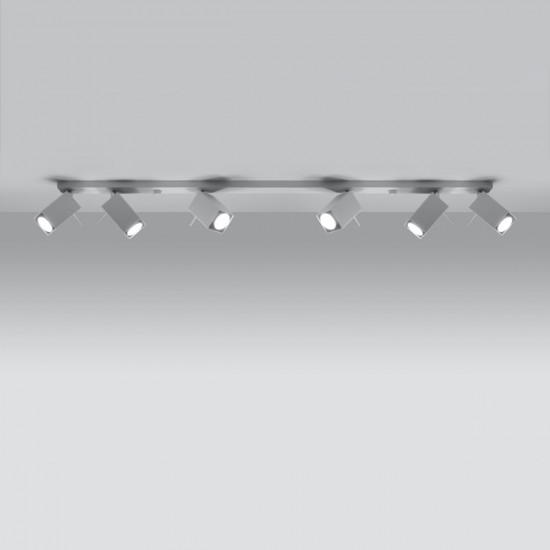 Ceiling lamp MERIDA 6L white