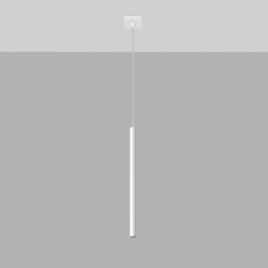 Pendant lamp PASTELO 1 white