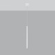 Pendant lamp PASTELO 1 white