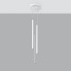 Pendant lamp PASTELO 3P white