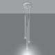 Pendant lamp PASTELO 3P white