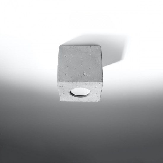 Ceiling lamp QUAD concrete