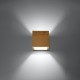 Wall lamp QUAD natural wood