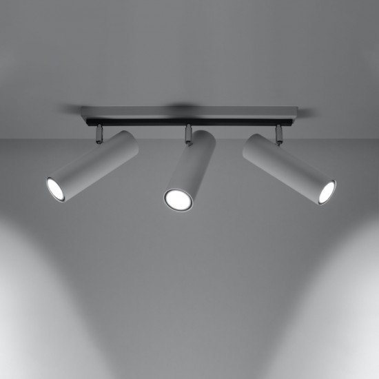 Ceiling lamp DIREZIONE 3 white