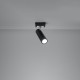Ceiling lamp DIREZIONE 1 black