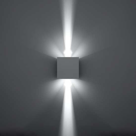 Wall lamp LUCA white LED IP54