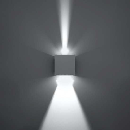 Wall lamp LUCA white LED IP54