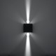 Wall lamp LUCA black LED IP54