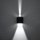 Wall lamp LUCA black LED IP54