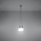 Pendant lamp DIEGO 3 white