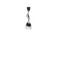 Pendant lamp DIEGO 3 black