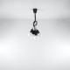 Pendant lamp DIEGO 5 black