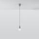 Pendant lamp DIEGO 1 grey