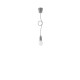 Pendant lamp DIEGO 1 grey