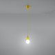 Pendant lamp DIEGO 1 yellow