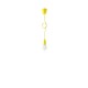 Pendant lamp DIEGO 1 yellow