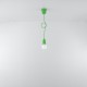 Pendant lamp DIEGO 1 green