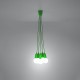 Pendant lamp DIEGO 5 green