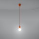 Pendant lamp DIEGO 1 orange