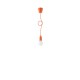 Pendant lamp DIEGO 1 orange