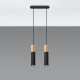 Pendant lamp PABLO 2 black
