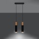 Pendant lamp PABLO 2 black