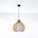 Pendant lamp APRILLA wood