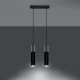 Pendant lamp BORGIO 2 black