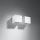 Wall lamp QUAD 2 white