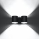 Wall lamp ORBIS 2 black