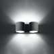 Wall lamp ORBIS 2 grey