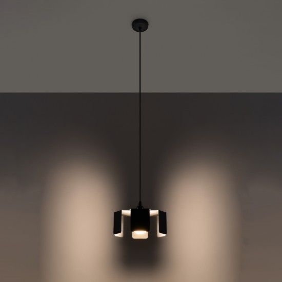 Pendant lamp TULIP black