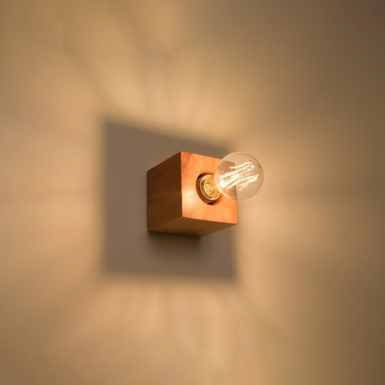 Wall lamp ARIZ natural wood