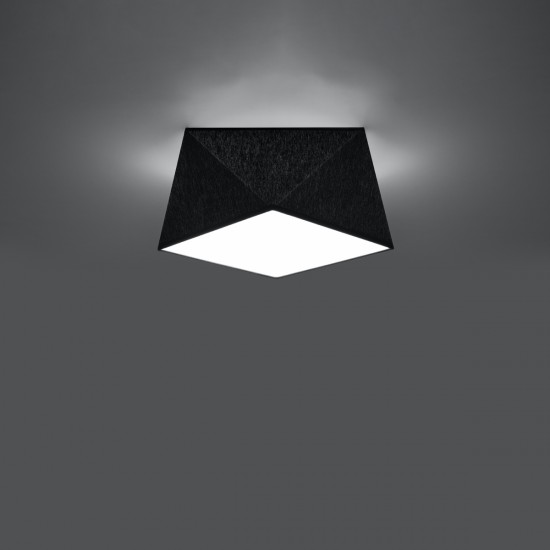 Ceiling lamp HEXA 25 black