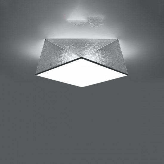 Ceiling lamp HEXA 35 silver