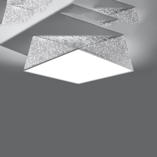 Ceiling lamp HEXA 45 silver