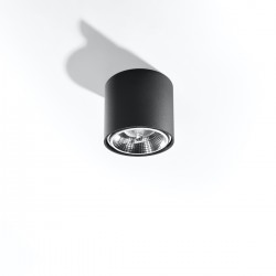 Ceiling lamp TIUBE black