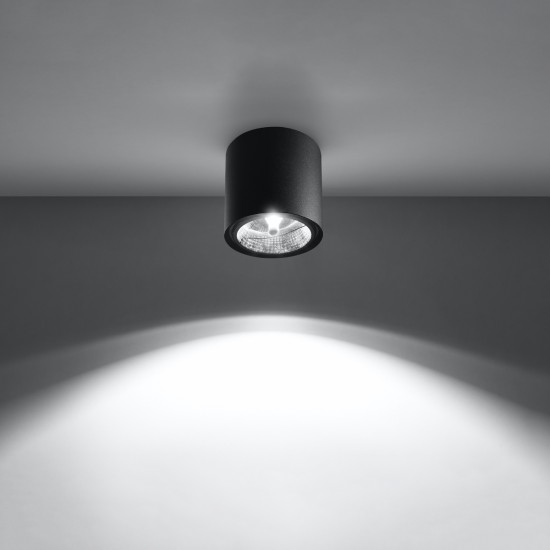 Ceiling lamp TIUBE black