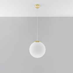 Pendant lamp UGO 30 golden