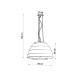 Chandelier BELLA 60 black Chandelier BELLA 60 black