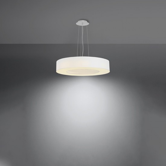 Chandelier SATURNO SLIM 50 white