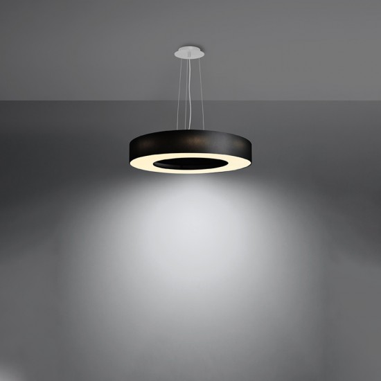 Chandelier SATURNO SLIM 50 black
