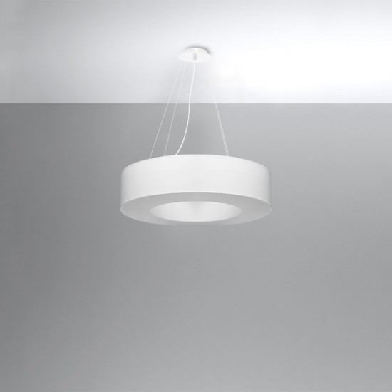 Chandelier SATURNO 70 white