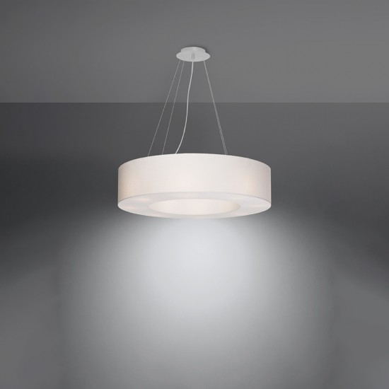 Chandelier SATURNO 70 white