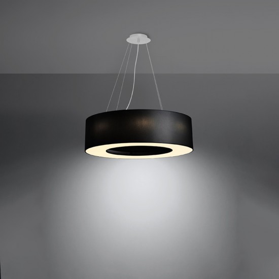 Chandelier SATURNO 70 black