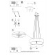 Chandelier SKALA 50 white