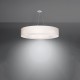 Chandelier SATURNO 90 white